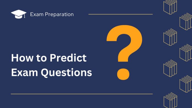 How to Predict Exam Questions?
