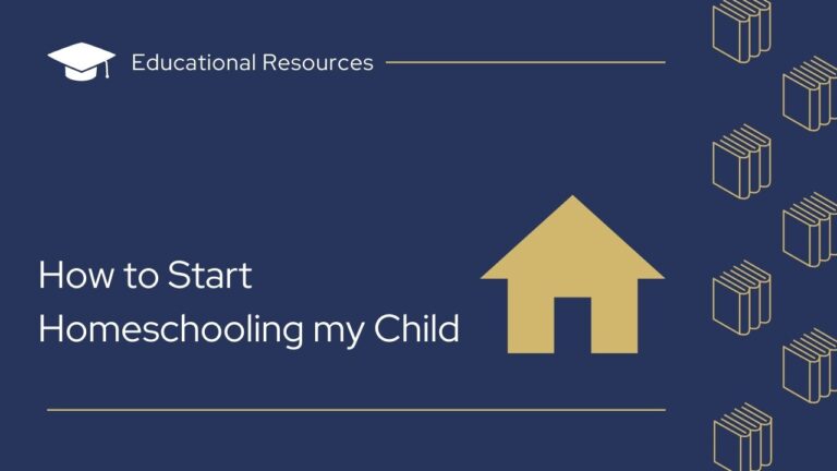 How to Start Homeschooling My Child?